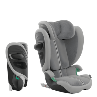Cybex Solution G2 Plus i-Size Car Seat ISOFIX Stone Grey-Mid Grey