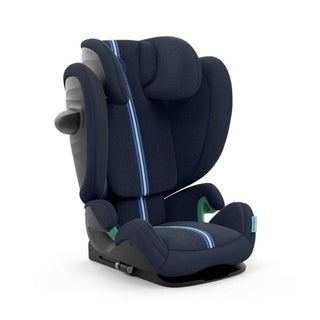CYBEX Gold Solution G i-Fix Plus Child Car Seat, ISOFIX, i-Size, Ocean Blue-Navy Blue