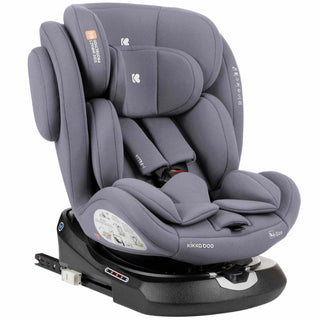 KikkaBoo i-Felix i-Size Car Seat ISOFIX 40-150 cm Light Grey
