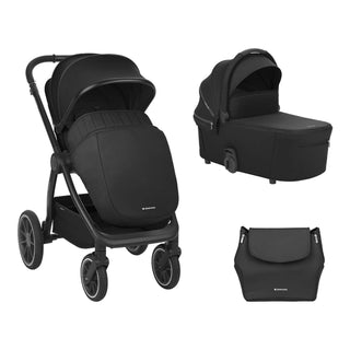 KikkaBoo Naya Stroller 2 in 1 with Carrycot Black