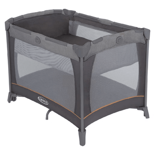 Graco Contour Bassinet Baby Travel Cot Bed Pebble