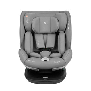 KikkaBoo i-Drive 360° Rotating Baby Child Car Seat i-Size ISOFIX 40-150 cm Light Grey
