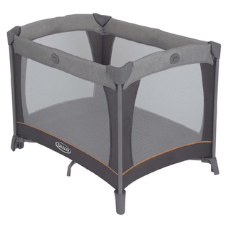 Graco Contour Bassinet Baby Travel Cot Bed Pebble