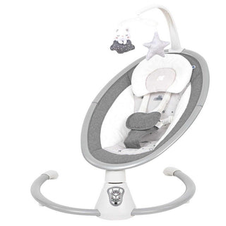 KikkaBoo Twiddle Electrical Side-to-Side for Baby Portable Swing - Grey