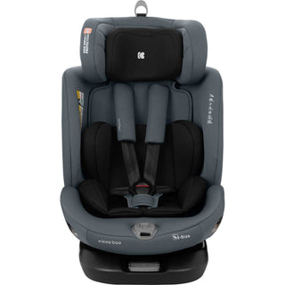KikkaBoo i-Moove 360° Rotating Baby Child Car Seat i-Size With ISOFIX Dark Grey