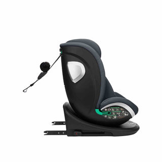 KikkaBoo i-Drive 360° Rotating Baby Child Car Seat i-Size ISOFIX - Dark Grey