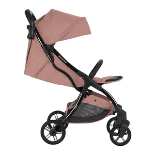 Kikkaboo Cloe Baby Stroller Pushchair Cabin-Approved Rubber Tires - Pink