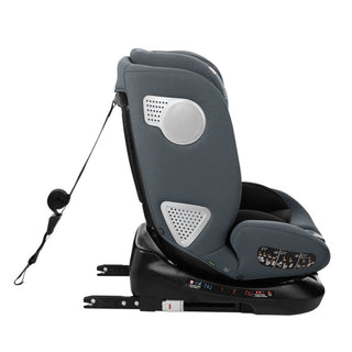 KikkaBoo i-Moove 360° Rotating Baby Child Car Seat i-Size With ISOFIX Dark Grey