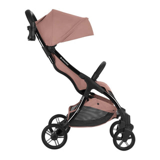 Kikkaboo Cloe Baby Stroller Pushchair Cabin-Approved Rubber Tires - Pink