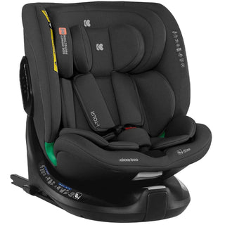 KikkaBoo i-TOUR 360° Spin Baby Boy & Girl Car Seat i-Size ISOFIX 40-150cm Black