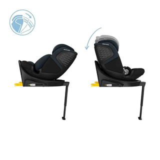 Maxi-Cosi Emerald 360 S Comfort Car Seat Carrier, i-Size, ISOFIX - Tonal Black