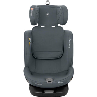 KikkaBoo i-Moove 360° Rotating Baby Child Car Seat i-Size With ISOFIX Dark Grey