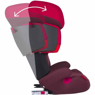 CYBEX Silver Solution X-Fix ISOFIX Child Car Seat for Gr. 2/3 - Pure Black/Black