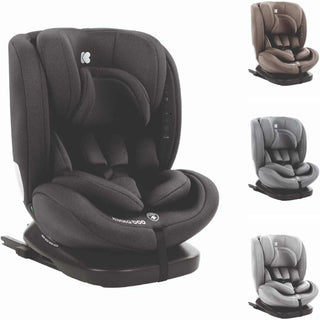 Kikkaboo Child Car Seat i-Comfort i-Size 40-150cm Isofix Top-Tether 360° Black