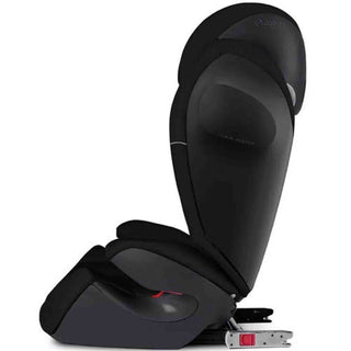 Cybex Silver Solution M-Fix SL Child's Car Seat, High Back Booster, ISOFIX, Group 2/3 15-36 kg , 3-12 Years, Pure Black
