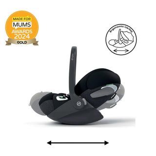 CYBEX Cloud T i-Size Rotating Baby Car Seat - Sepia Black