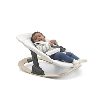 Bugaboo Giraffe Baby Rocker – Polar White | Lightweight, Portable & Sustainable