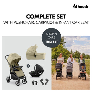 Hauck Shop N Care Trio Set - Olive