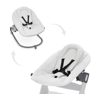 Hauck Alpha+ Premium Bundle Wooden High Chair - Beech White