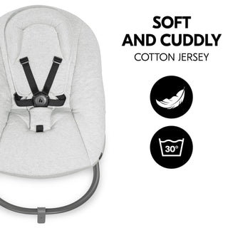 Hauck Alpha+ Premium Bundle Wooden High Chair - Beech White