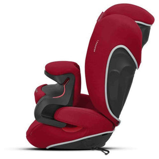 Cybex Silver Pallas B Fix Child Car Seat 9mths-12yr . Dynamic Red