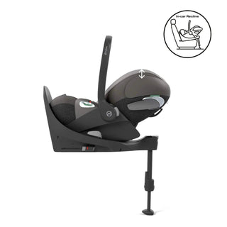 CYBEX Cloud T i-Size Rotating Baby Car Seat – Mirage Grey