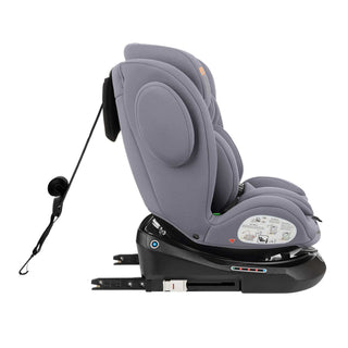 KikkaBoo i-Felix i-Size Car Seat ISOFIX 40-150 cm Light Grey