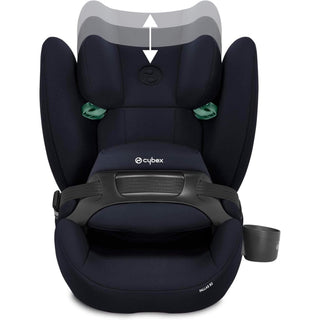 CYBEX Silver Pallas B2 i-Size ISOFIX Car Seat Blue Moon-Navy Blue