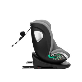 KikkaBoo i-Drive 360° Rotating Baby Child Car Seat i-Size ISOFIX 40-150 cm Light Grey