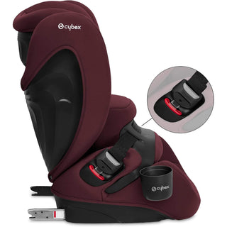 CYBEX Silver Pallas B2 i-Size ISOFIX Car Seat Rumba Red-Dark Red