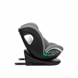 KikkaBoo i-Drive 360° Rotating Baby Child Car Seat i-Size ISOFIX 40-150 cm Light Grey