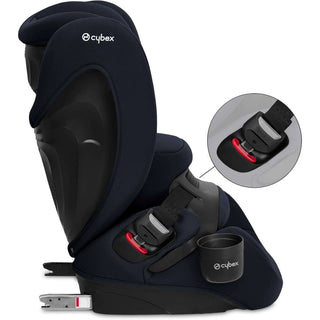 CYBEX Silver Pallas B2 i-Size ISOFIX Car Seat Blue Moon-Navy Blue