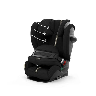 Cybex Pallas G i-Size Plus Car Seat ISOFIX Moon Black-Black
