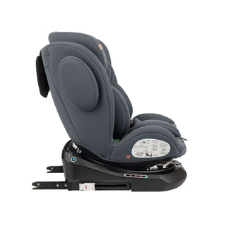 KikkaBoo i-Felix i-Size Car Seat ISOFIX 40-150 cm Dark Grey