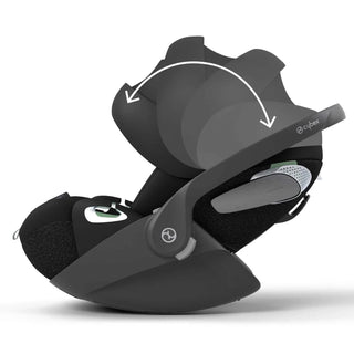 CYBEX Cloud T i-Size Rotating Baby Car Seat - Sepia Black