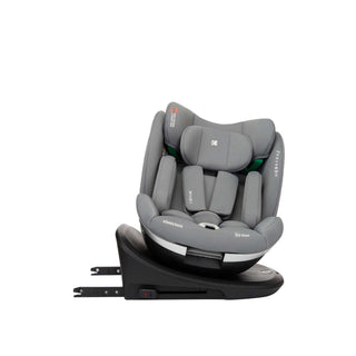 KikkaBoo i-Drive 360° Rotating Baby Child Car Seat i-Size ISOFIX 40-150 cm Light Grey