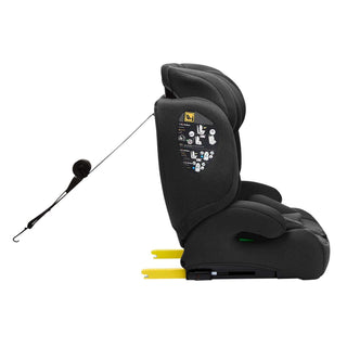 KikkaBoo i-Bronn i-Size Car seat ISOFIX 76-150 cm Black