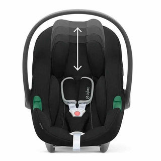 CYBEX Aton B2 i-Size Car Seat Carrier + ISOFIX Base One Volcano Black-Black