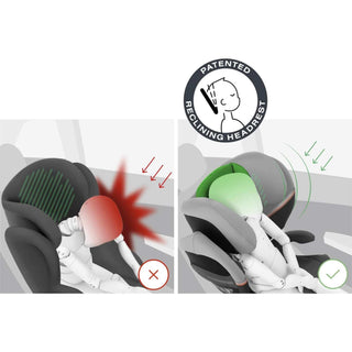 CYBEX Gold Solution S2 i-Fix Car Seat ISOFIX i-Size - Lava Grey/Mid Grey