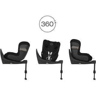 CYBEX Gold Sirona S2 i-Size car seat ISOFIX Deep Black