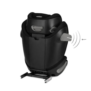 CYBEX Gold Solution S2 i-Fix ISOFIX i-Size Car Seat Moon Black 3 to 12 yrs