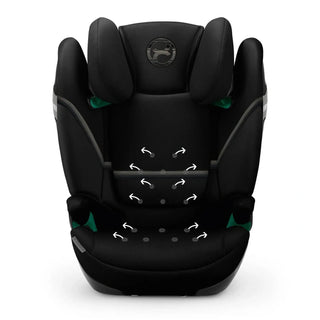 CYBEX Gold Solution S2 i-Fix ISOFIX i-Size Car Seat Moon Black 3 to 12 yrs