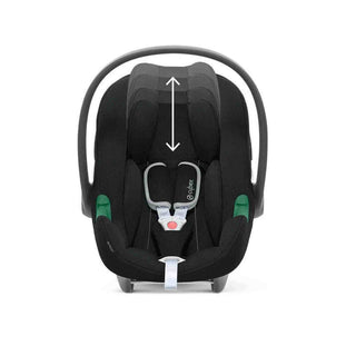 Cybex ATON B2 i-Size Rear Facing Baby Car Seat, 0-13kg - Volcano Black-Black