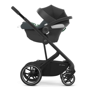 Cybex ATON B2 i-Size Rear Facing Baby Car Seat, 0-13kg - Volcano Black-Black