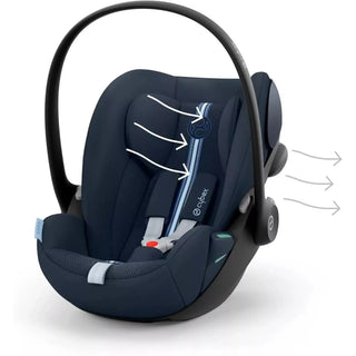 Cybex Cloud G i-Size Plus Car Seat Carrier/Ocean Blue-Navy Blue