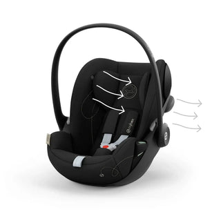 Cybex Cloud G i-Size Plus Car Seat Moon Black-black