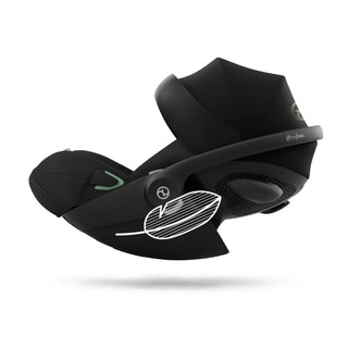 Cybex Cloud G i-Size Plus Car Seat Moon Black-black