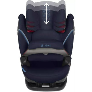 Cybex Gold Pallas S-Fix 2-in-1 Child's Car Seat, ISOFIX Gr. 1/2/3, Magnolia Pink