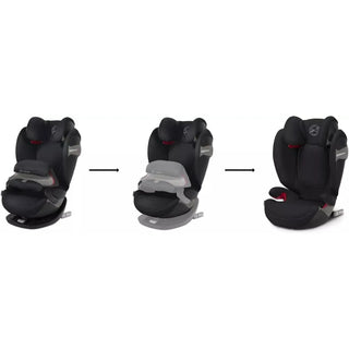 Cybex Gold Pallas S-Fix 2-in-1 Child's Car Seat, ISOFIX Gr. 1/2/3, Magnolia Pink