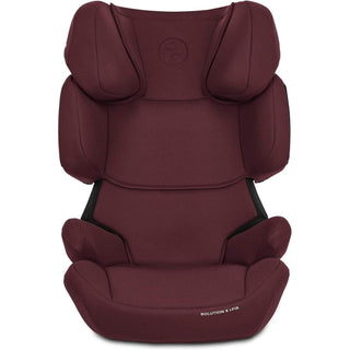 Cybex Solution X i-Fix i-Size Child Car Seat Isofix Cobblestone Rumba Red